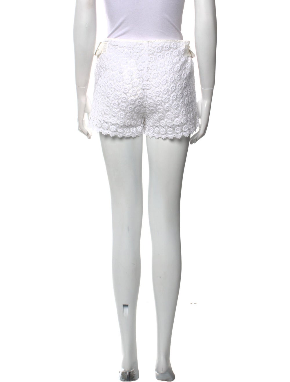 See by Chloé See by Chloé Shorts White Lace Patte… - image 3