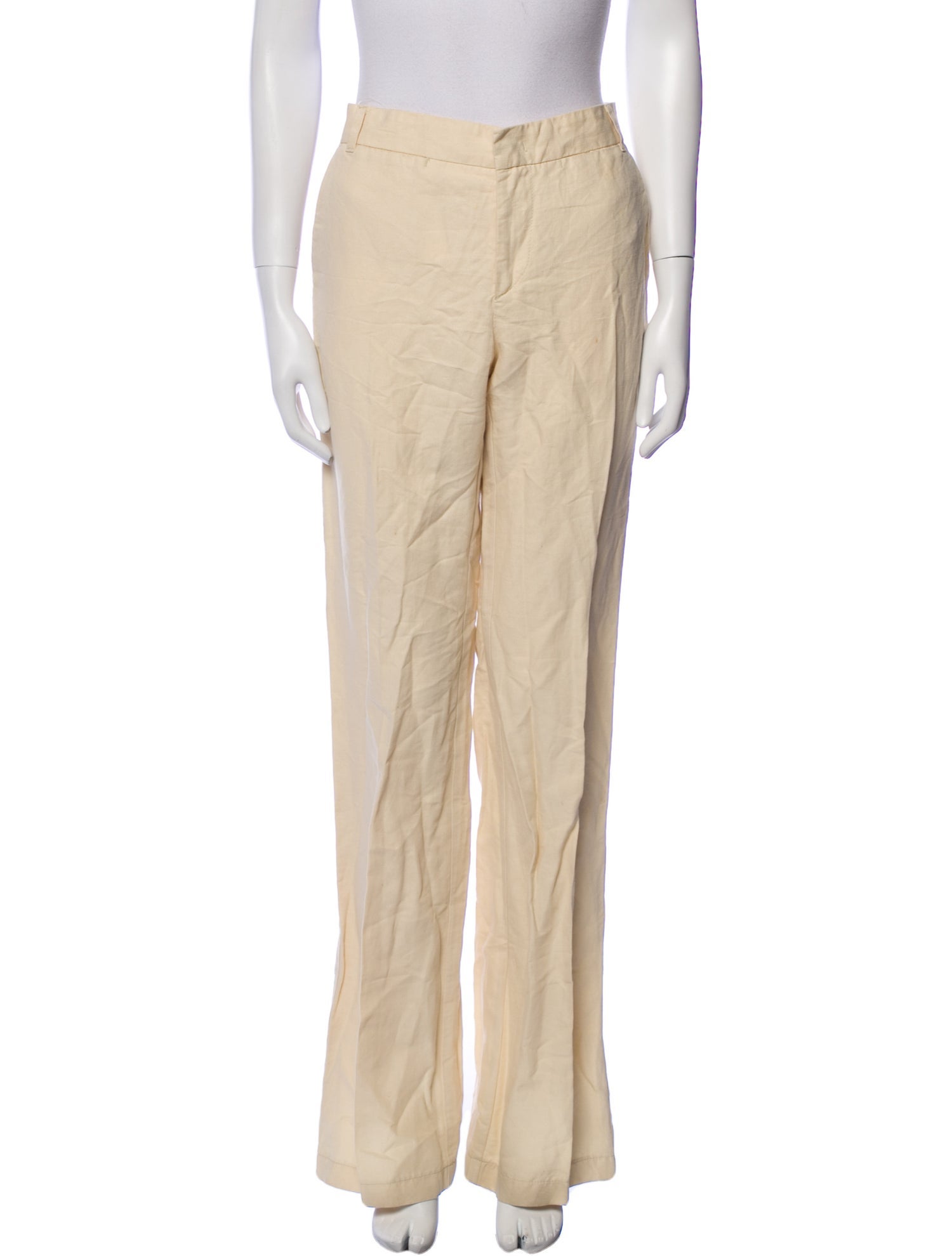 See by Chloé Linen Straight Leg Pants