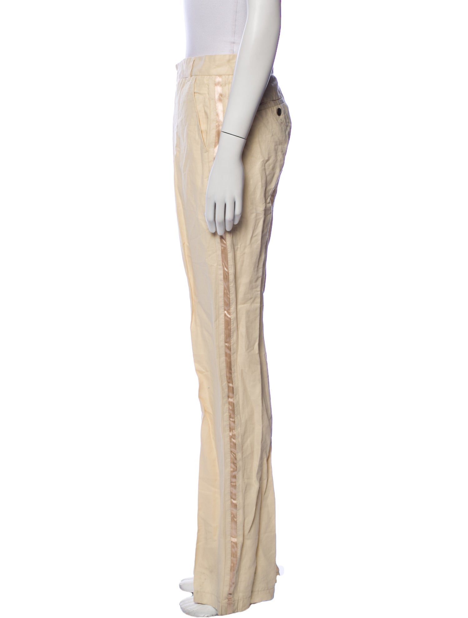 See by Chloé Linen Straight Leg Pants