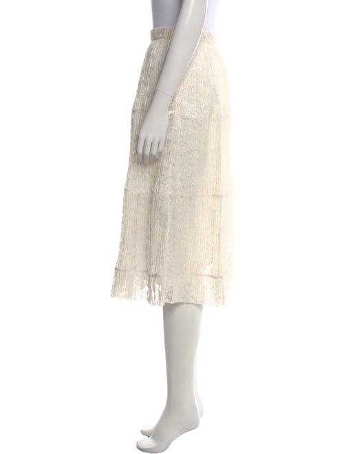 See by Chloé Lace Pattern Knee-Length Skirt