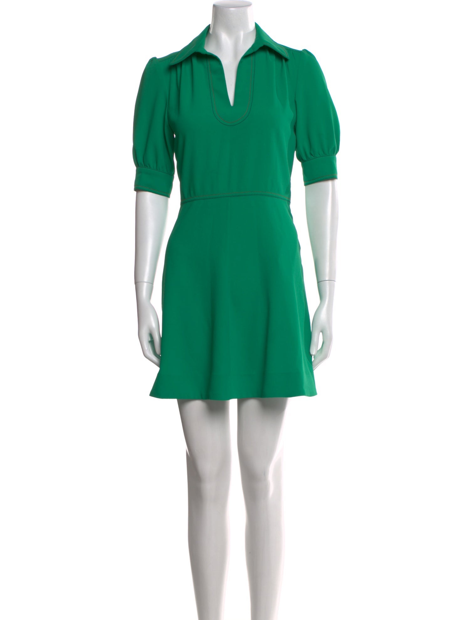 See by Chloé V-Neck Mini Dress