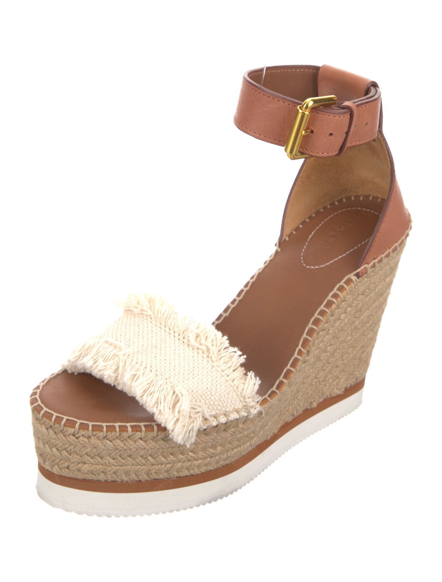 See by Chloé Canvas Printed Espadrilles