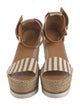 See by Chloé Canvas Striped Espadrilles
