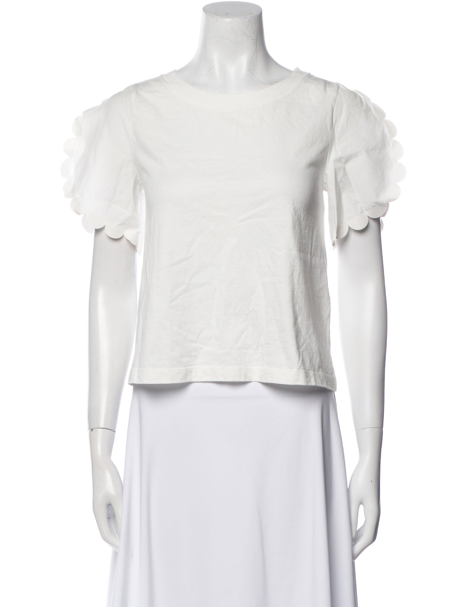 See by Chloé Scoop Neck Short Sleeve Top