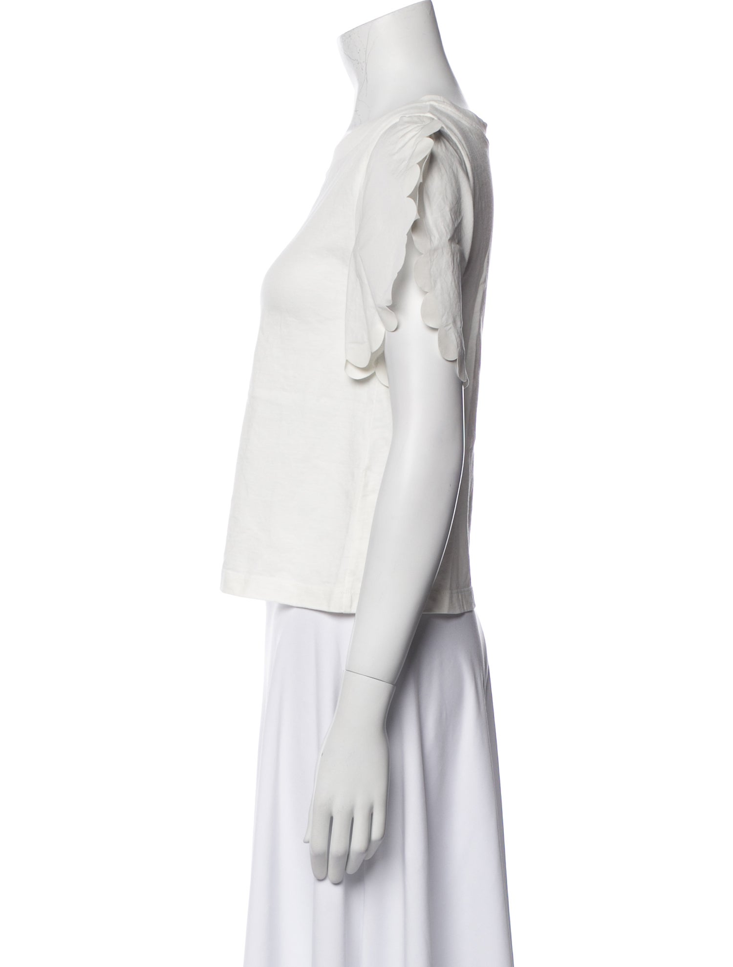 See by Chloé Scoop Neck Short Sleeve Top