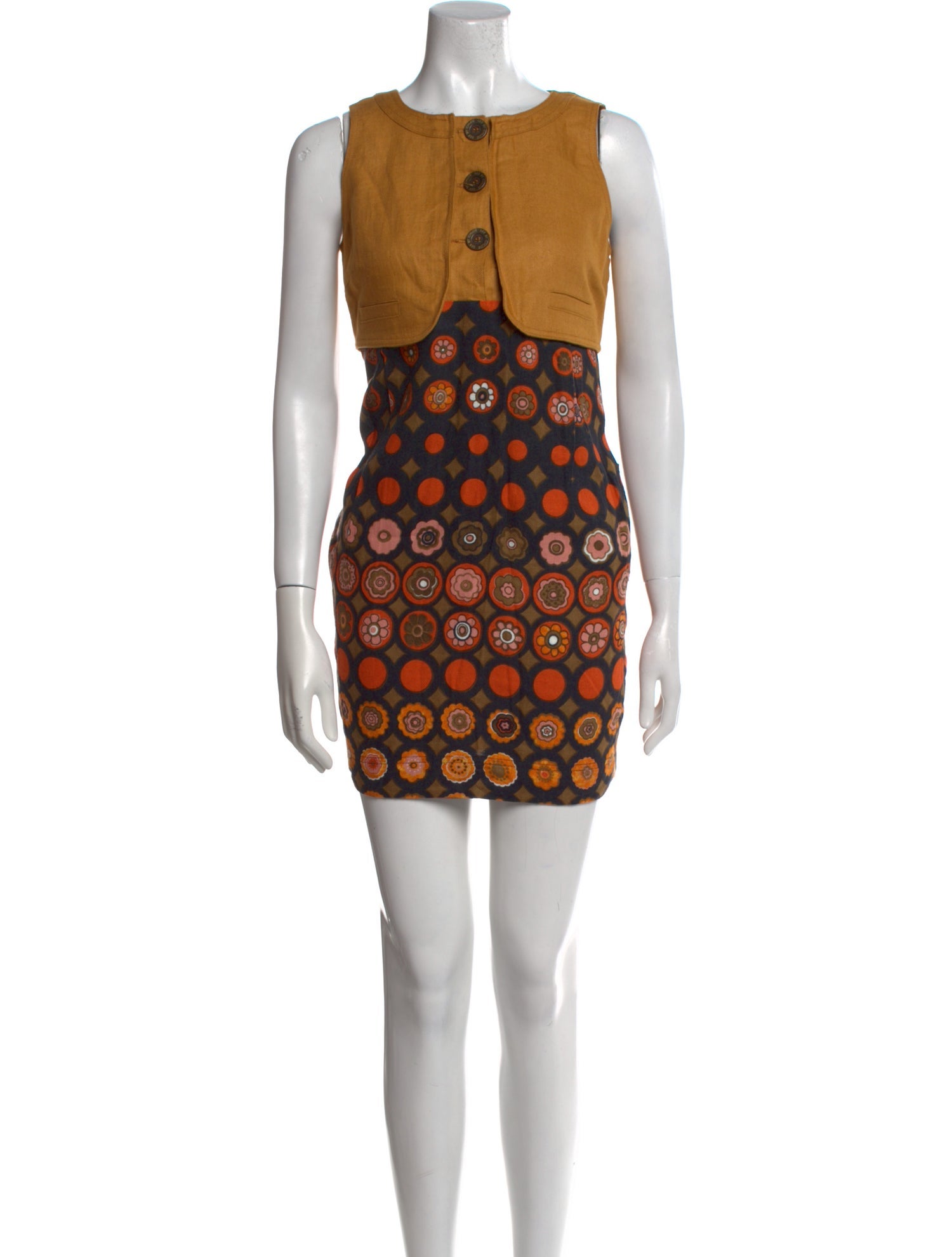 See by Chloé Linen Mini Dress w/ Tags