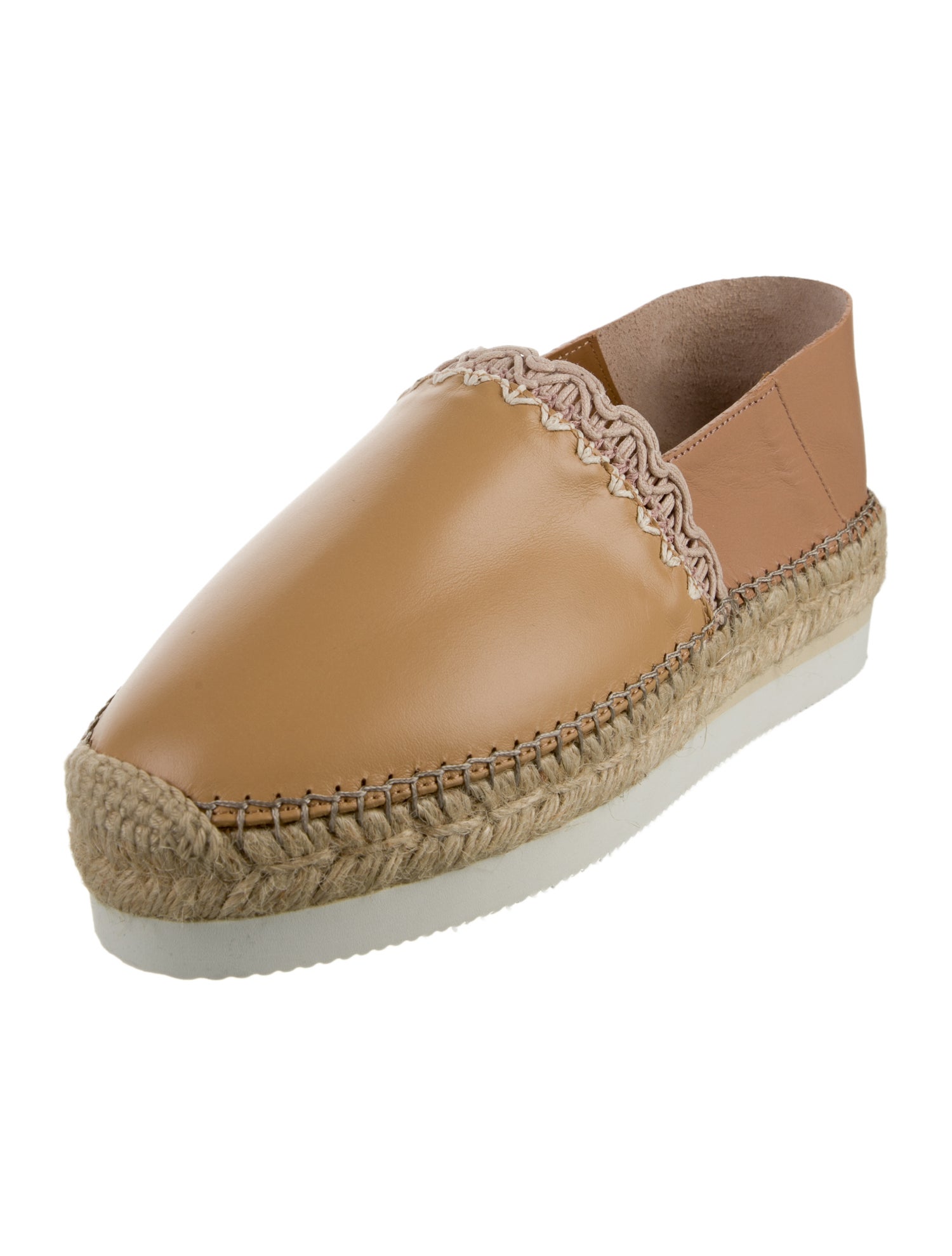 See by Chloé Leather Espadrilles w/ Tags