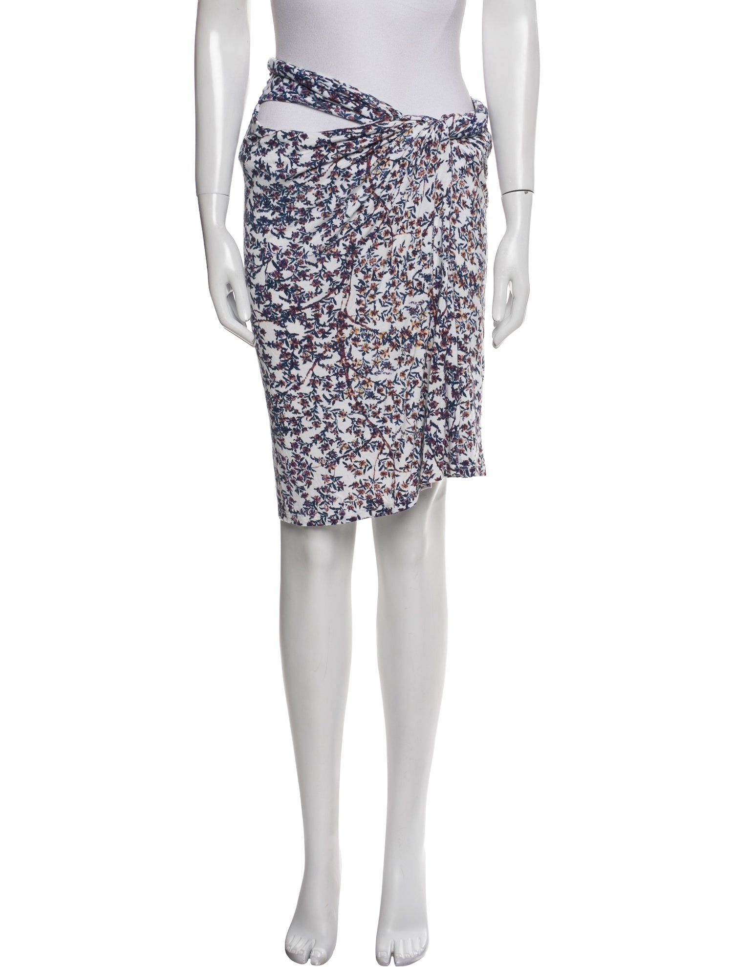 See by Chloé Printed Knee-Length Skirt