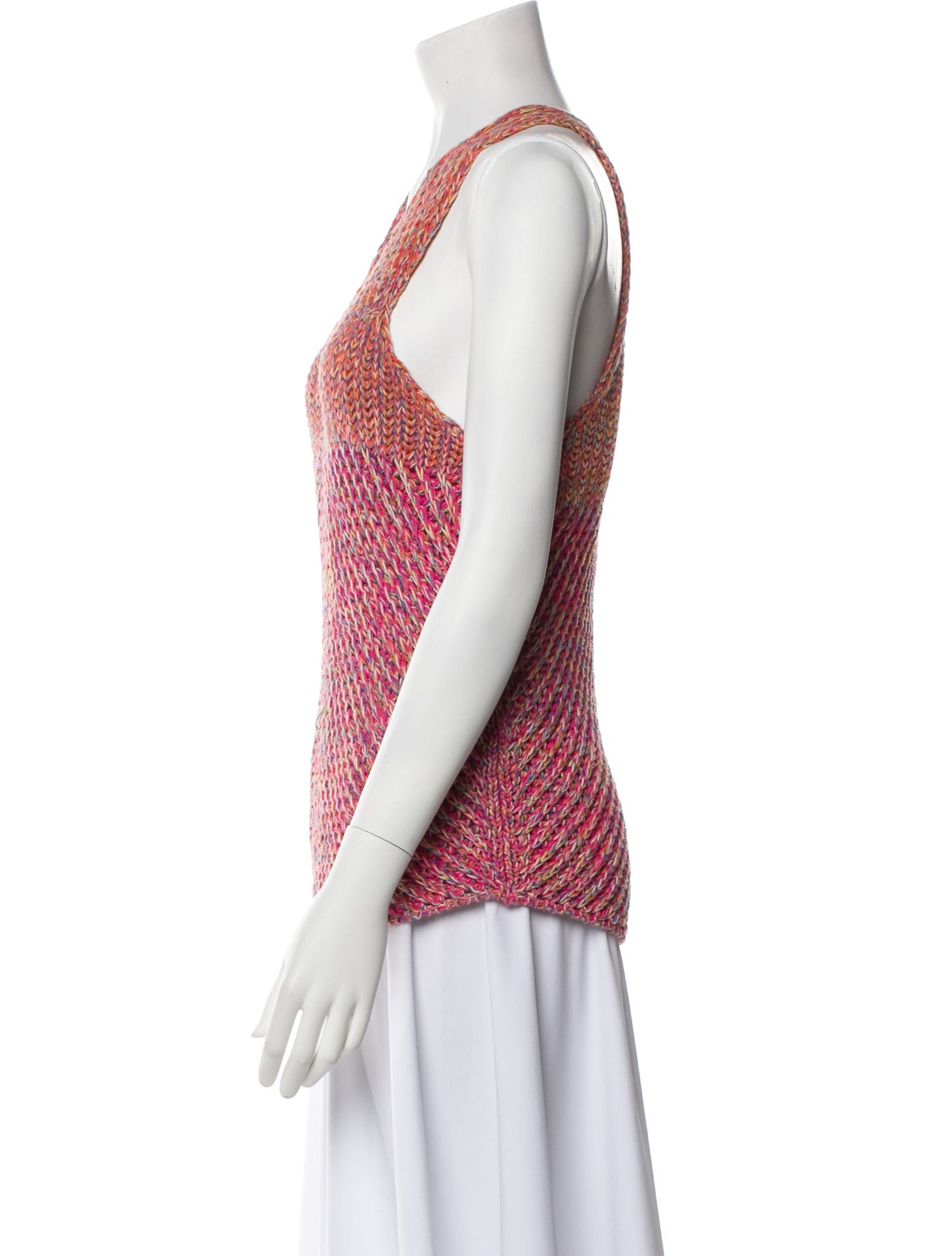 See by Chloé Striped V-Neck Sweater