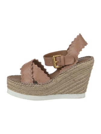 See by Chloé Leather Espadrilles