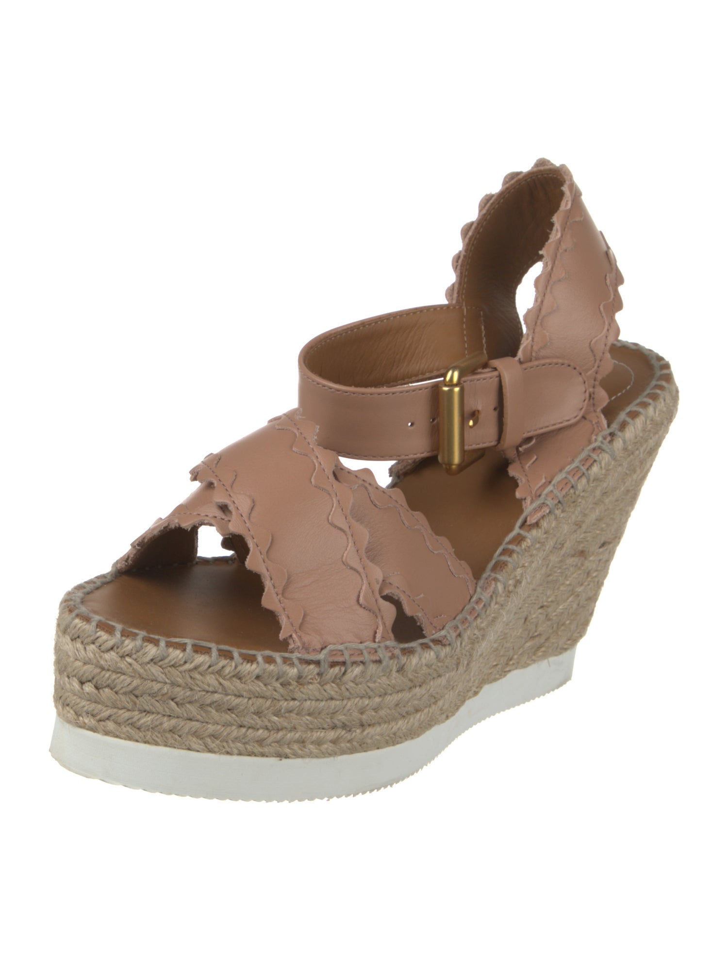 See by Chloé Leather Espadrilles