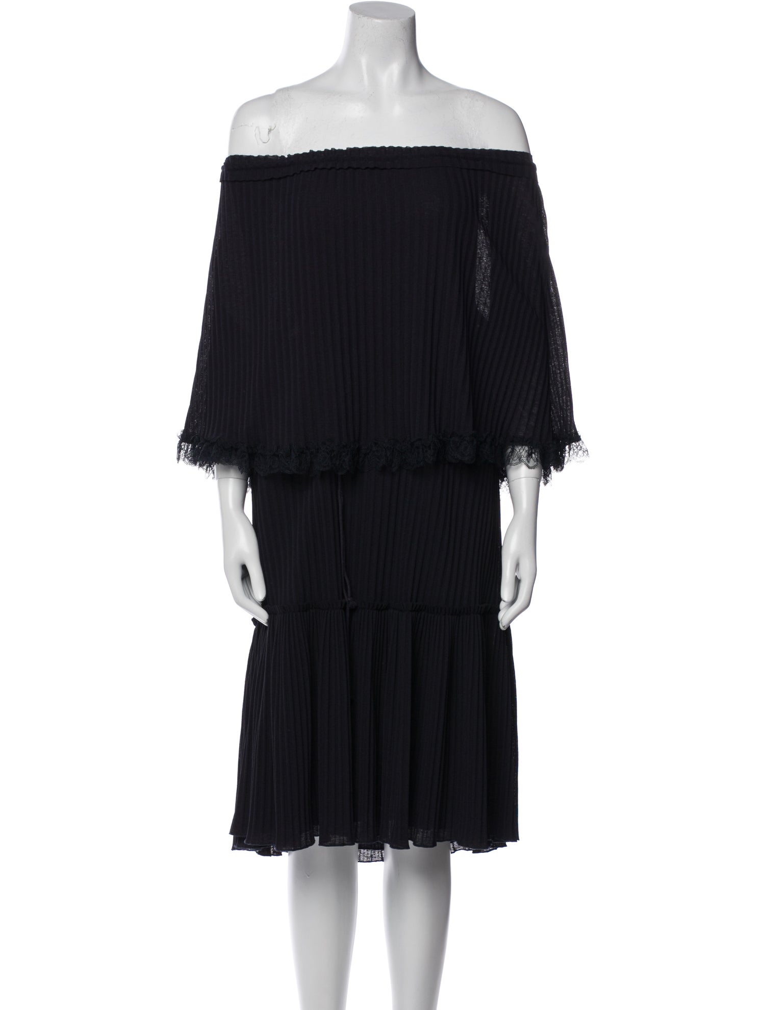 See by Chloé Off-The-Shoulder Knee-Length Dress