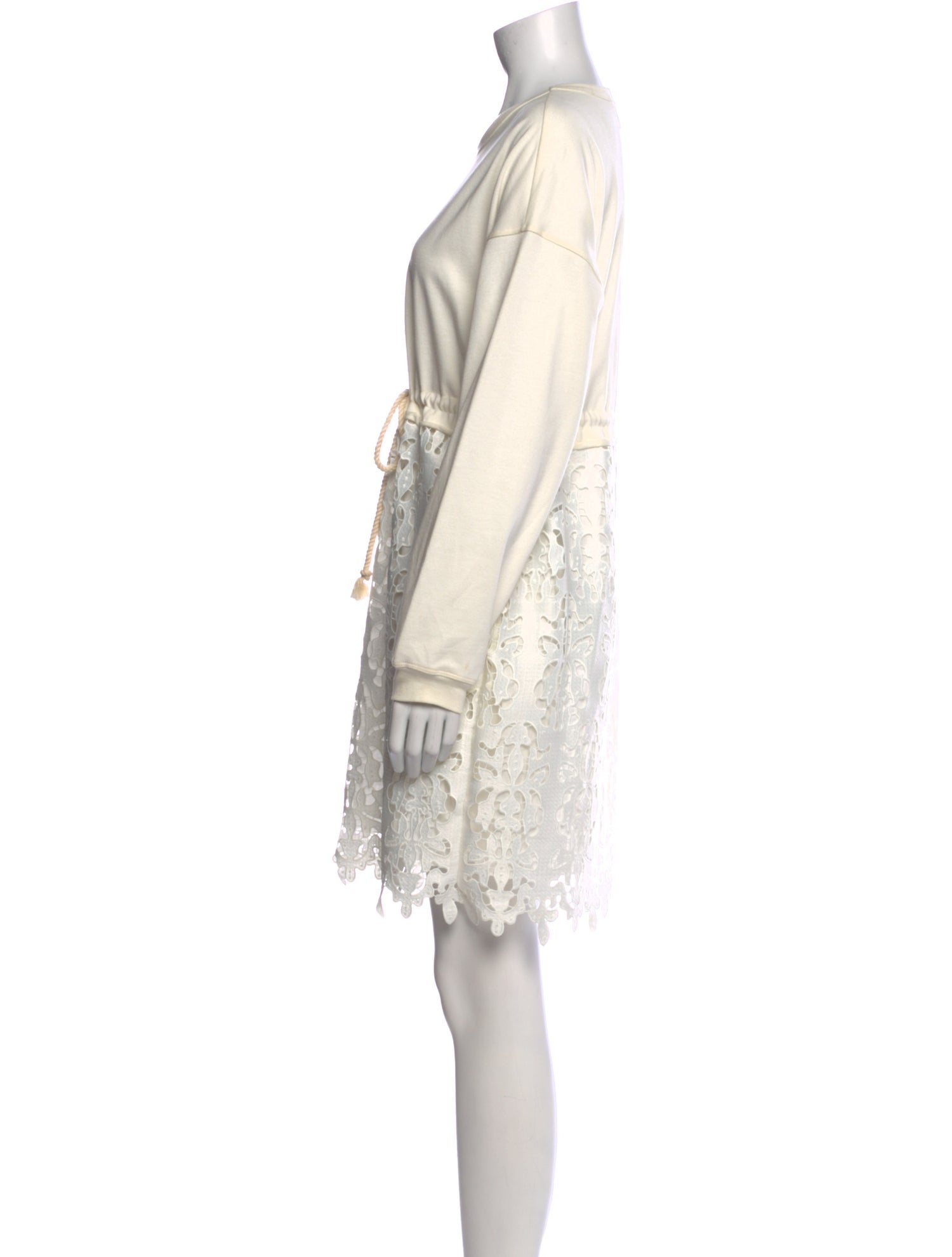 See by Chloé Crew Neck Mini Dress