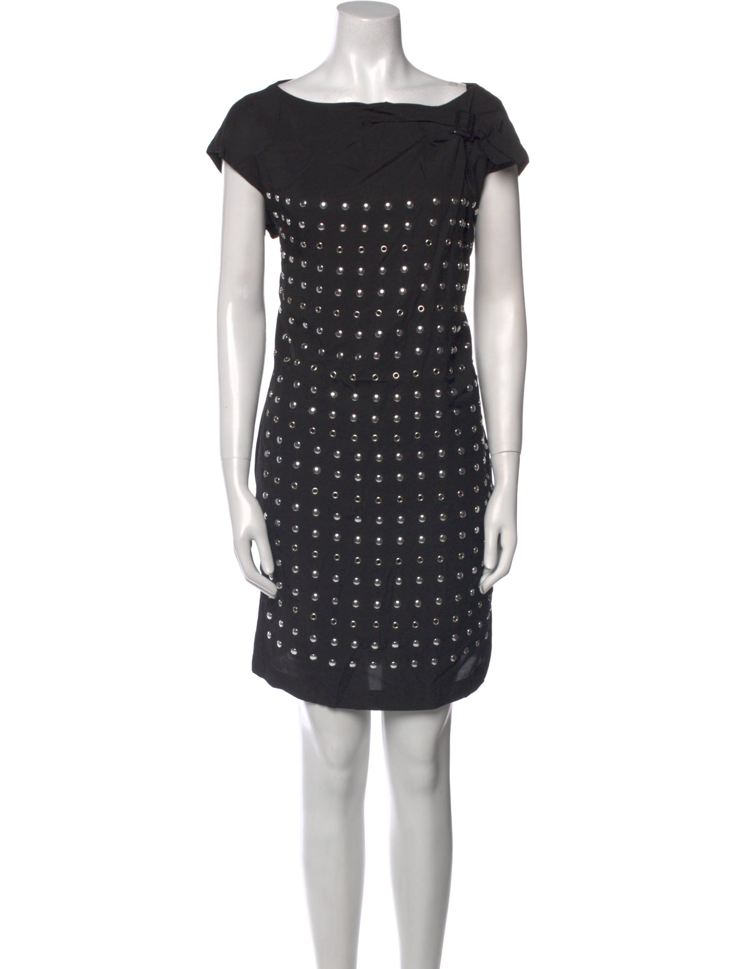 See by Chloé Bateau Neckline Mini Dress