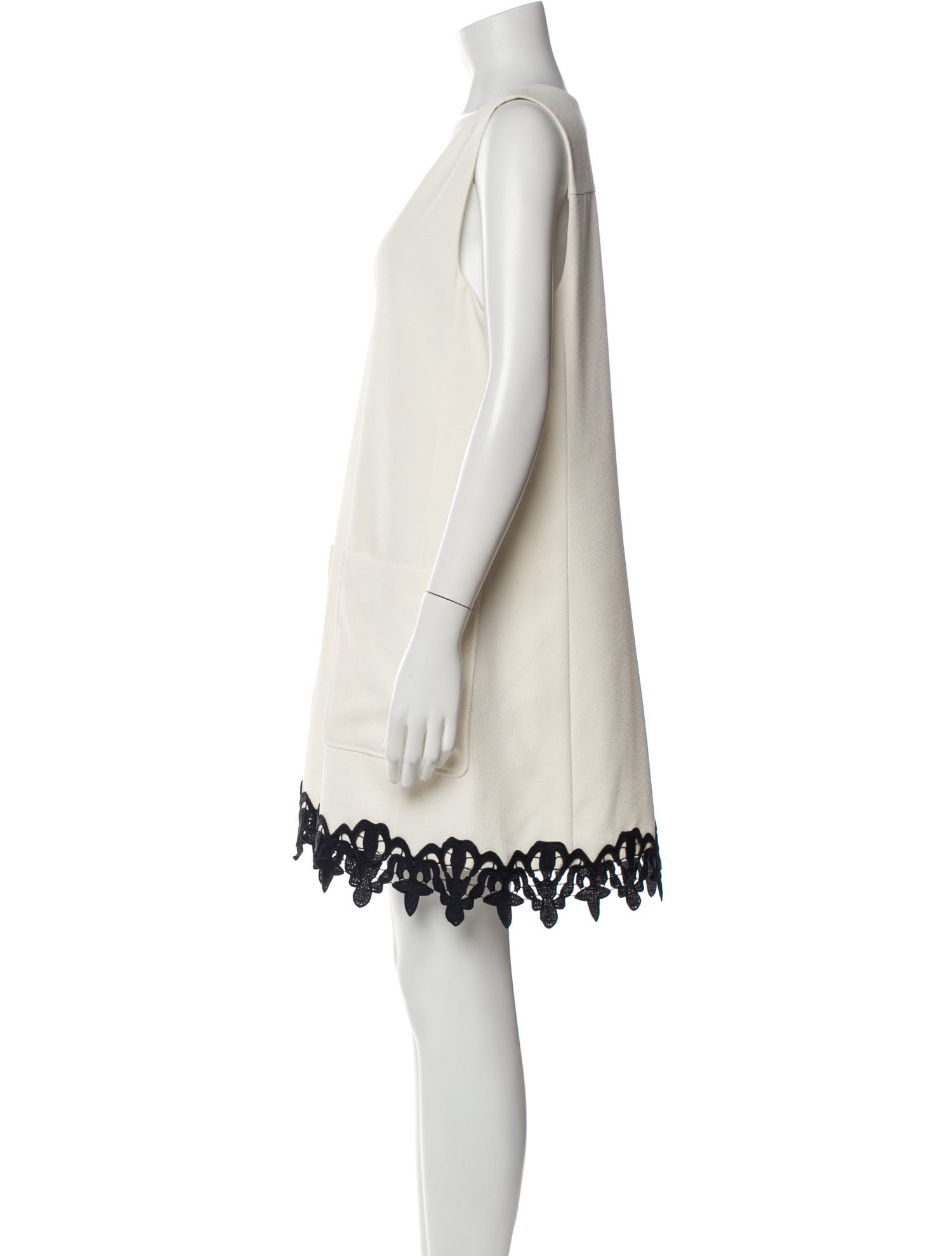 See by Chloé V-Neck Mini Dress