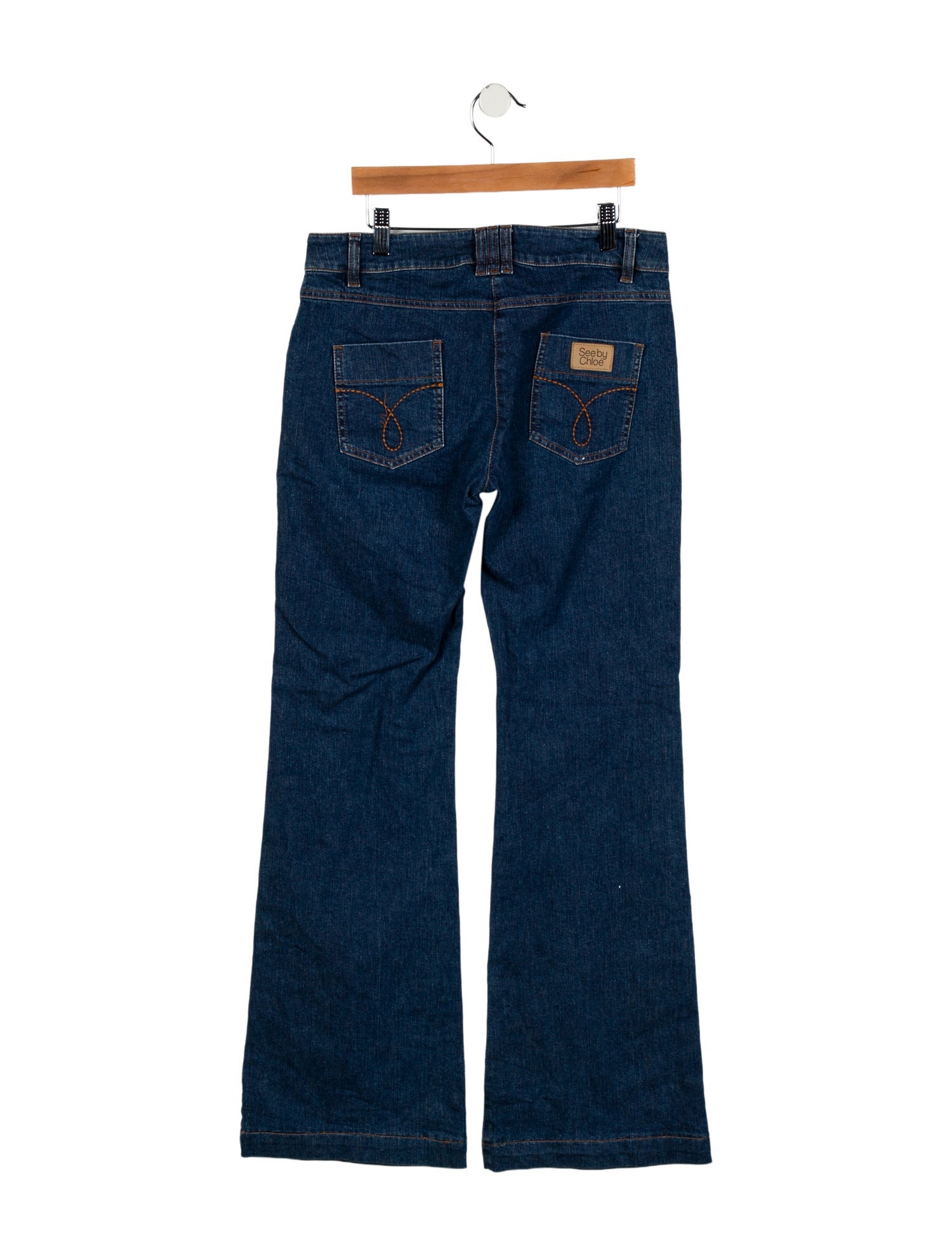 See by Chloé High-Rise Wide Leg Jeans