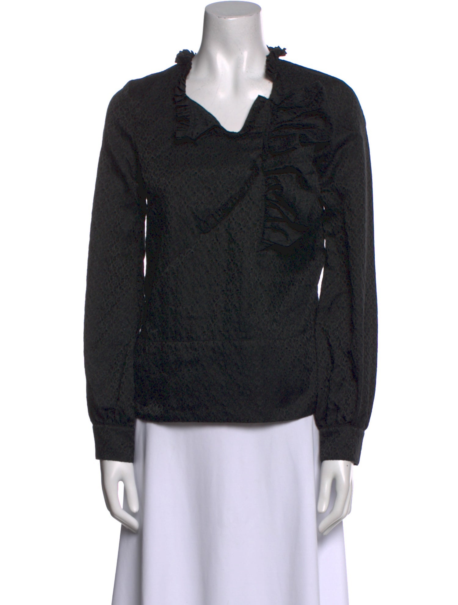 See by Chloé Cowl Neck Long Sleeve Sweatshirt