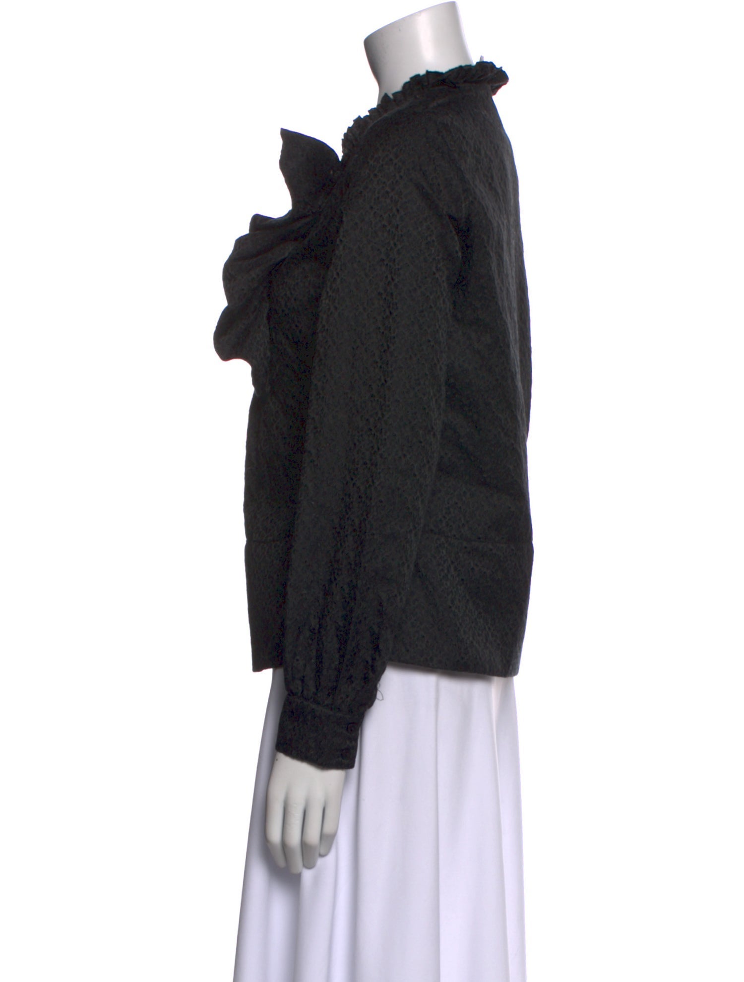 See by Chloé Cowl Neck Long Sleeve Sweatshirt