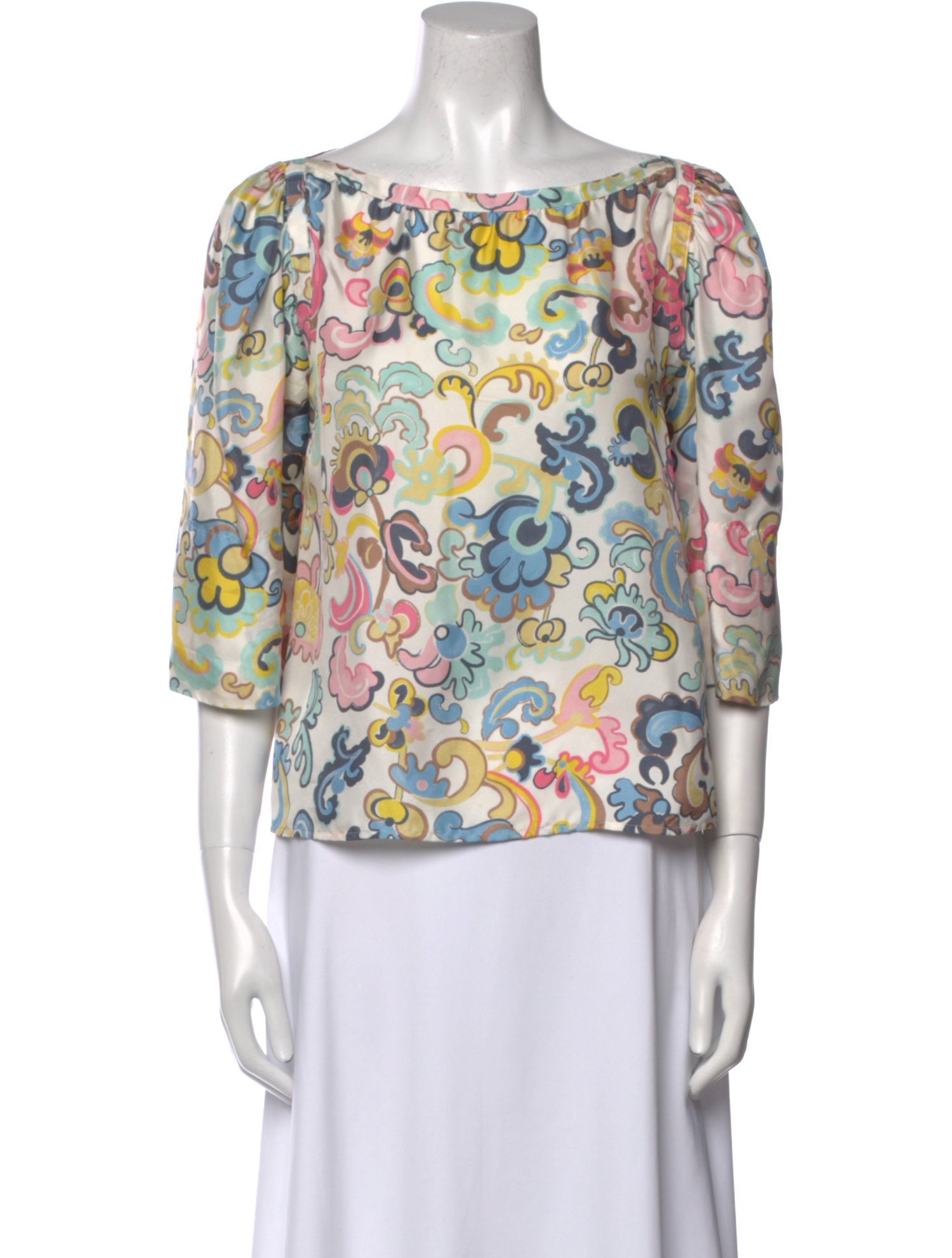 See by Chloé Silk Printed Blouse