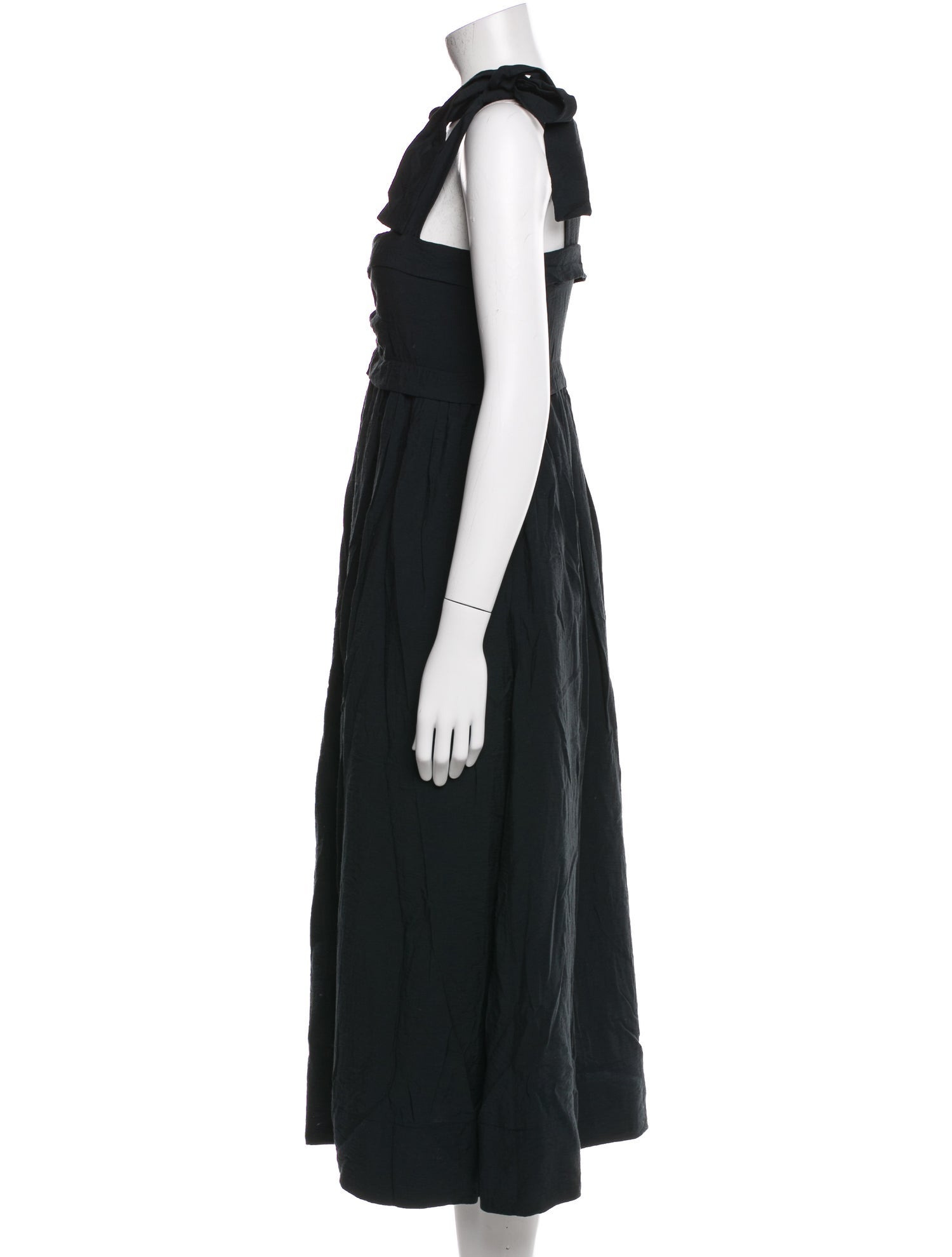 See by Chloé Square Neckline Midi Length Dress