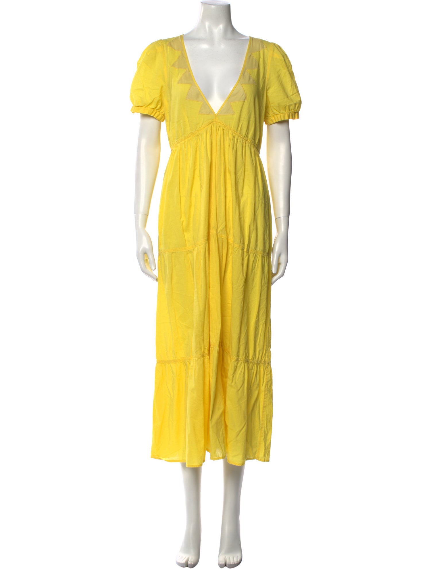 See by Chloé V-Neck Long Dress