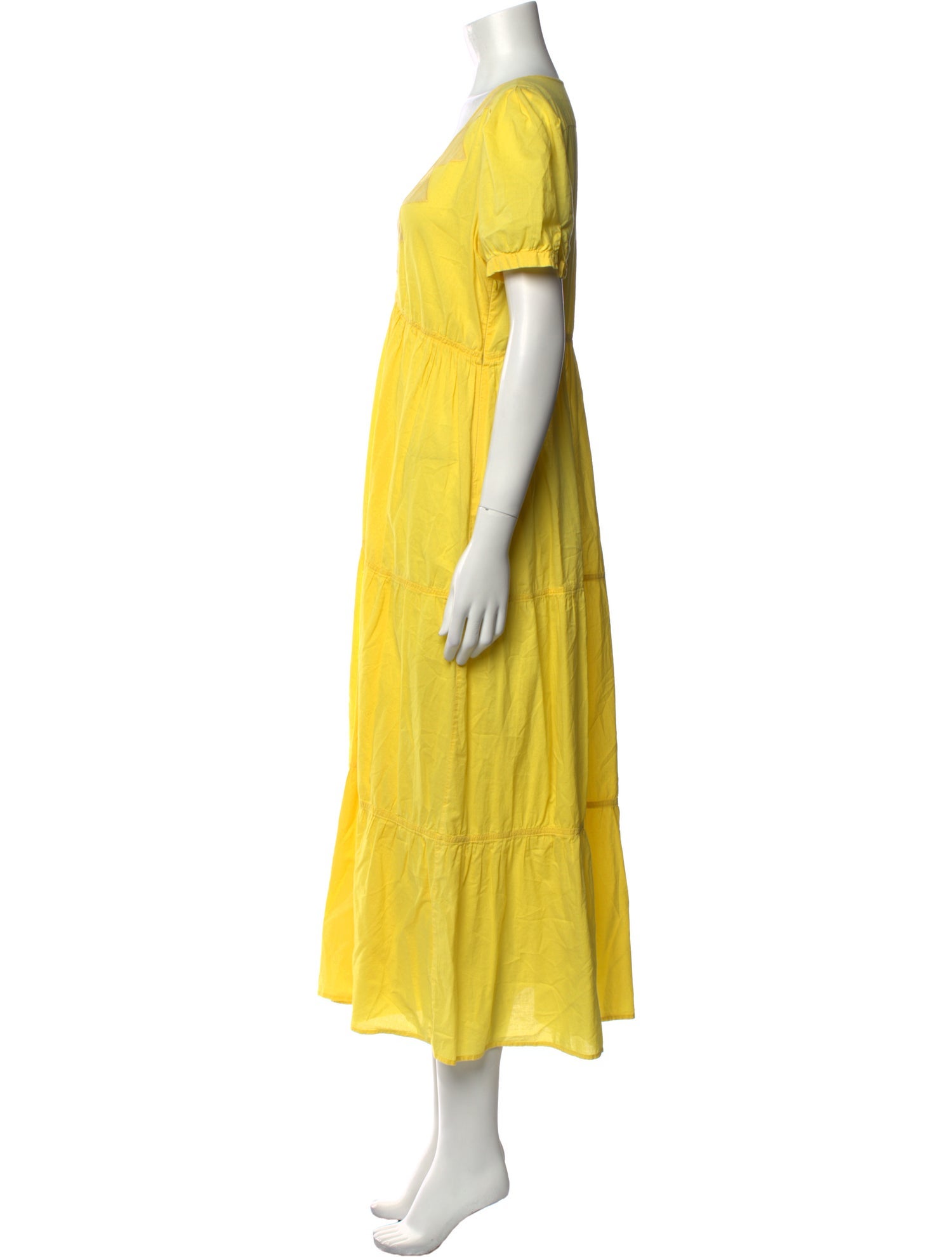 See by Chloé V-Neck Long Dress