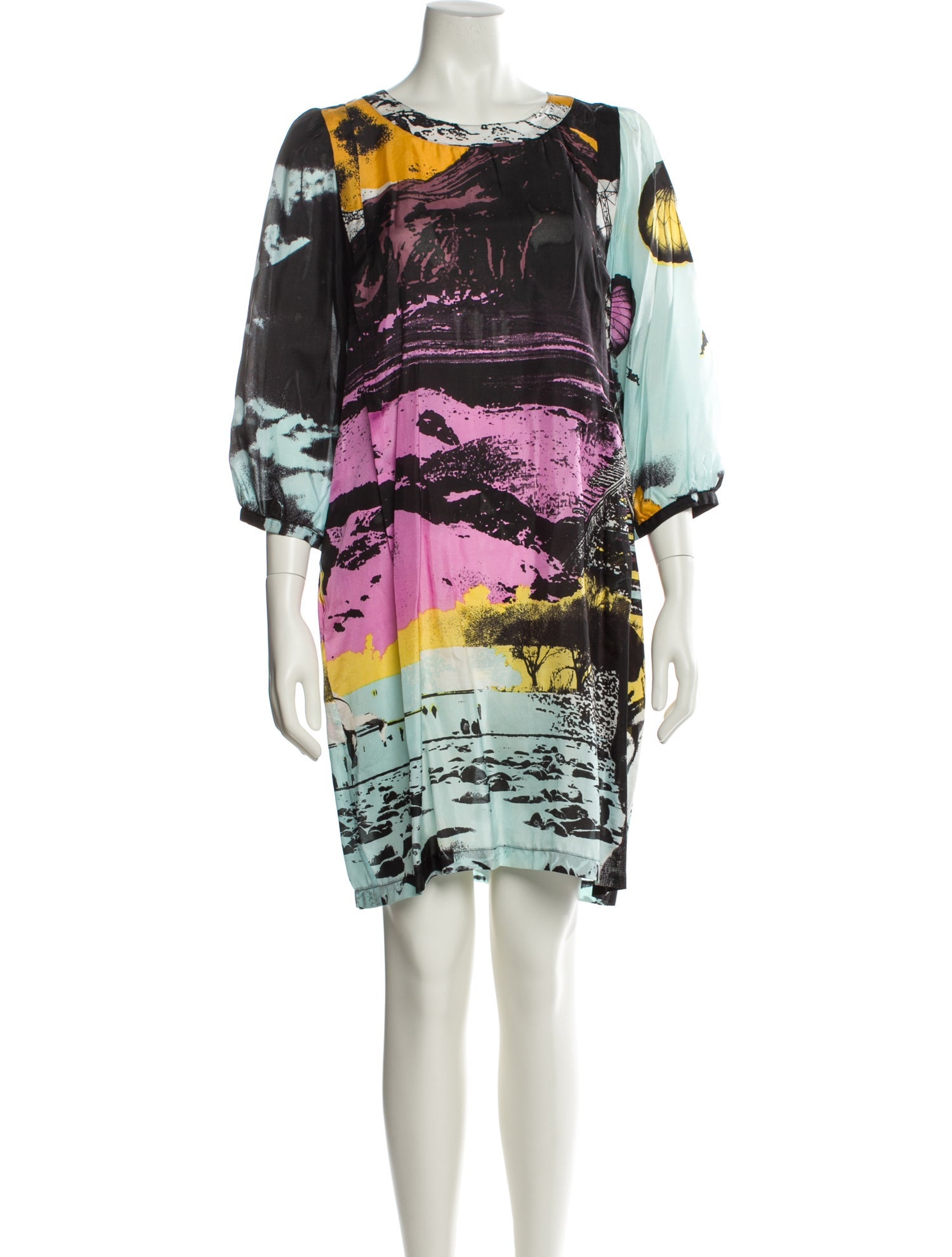 See by Chloé Silk Mini Dress