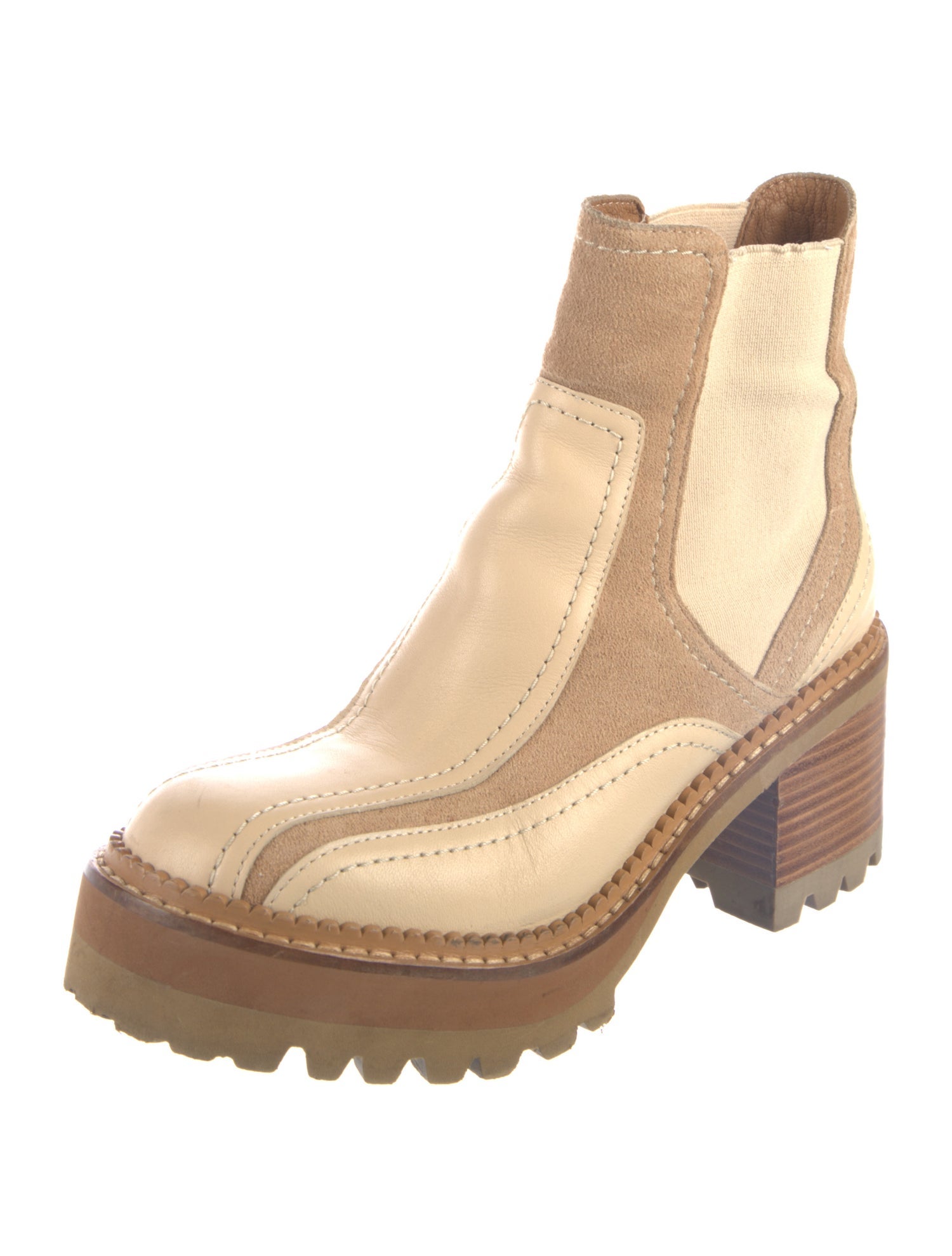 See by Chloé Leather Chelsea Boots