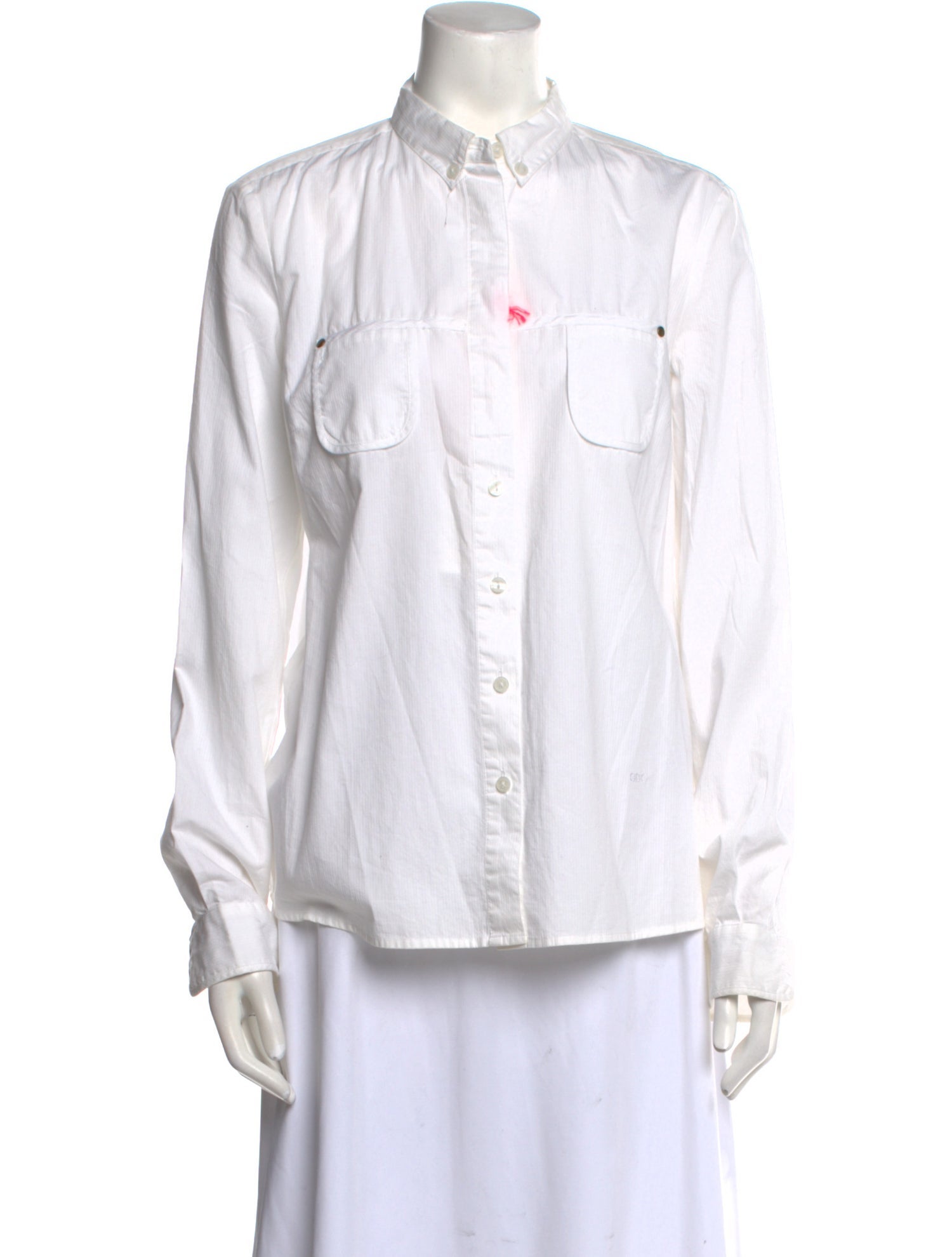 See by Chloé Long Sleeve Button-Up Top