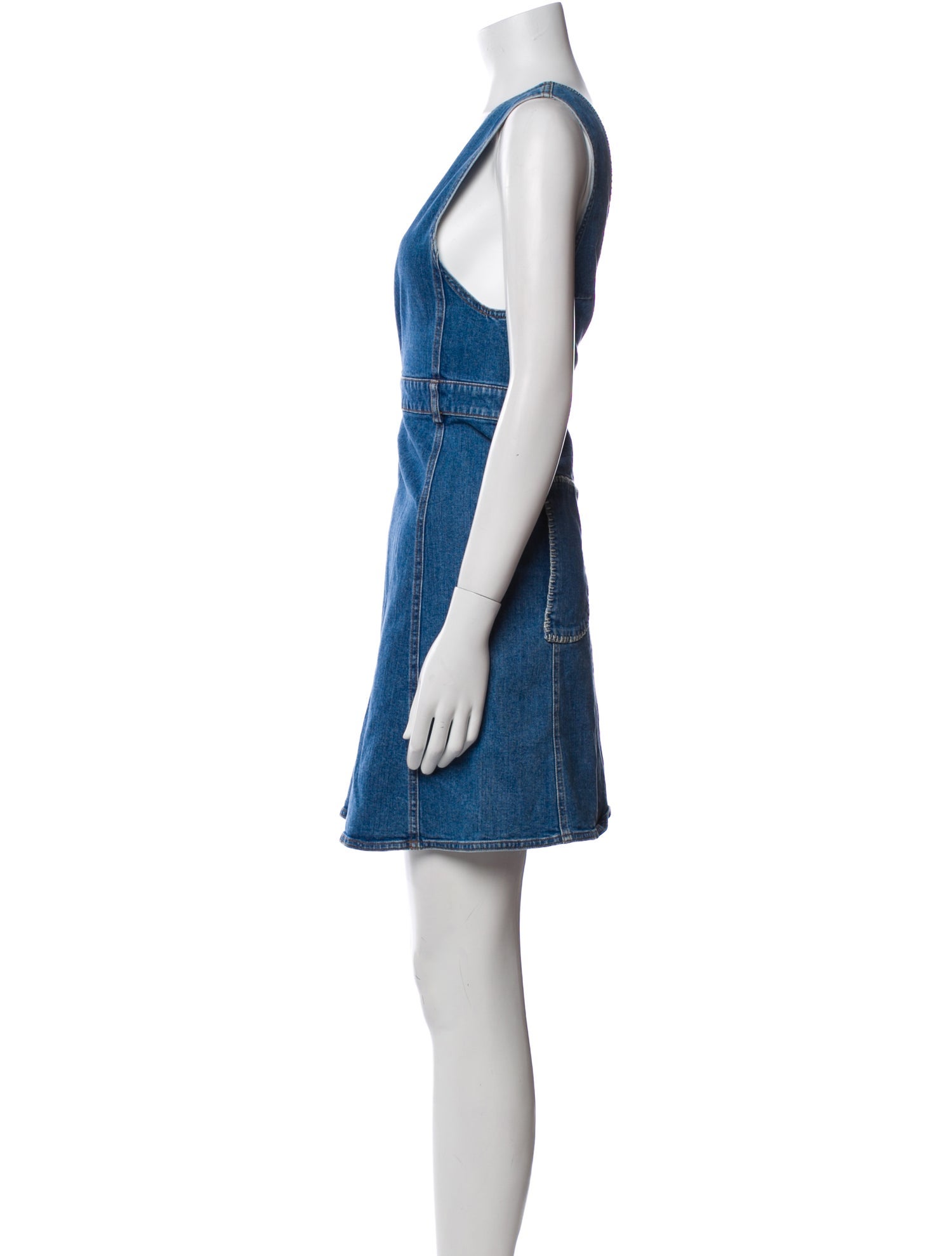 See by Chloé V-Neck Mini Dress