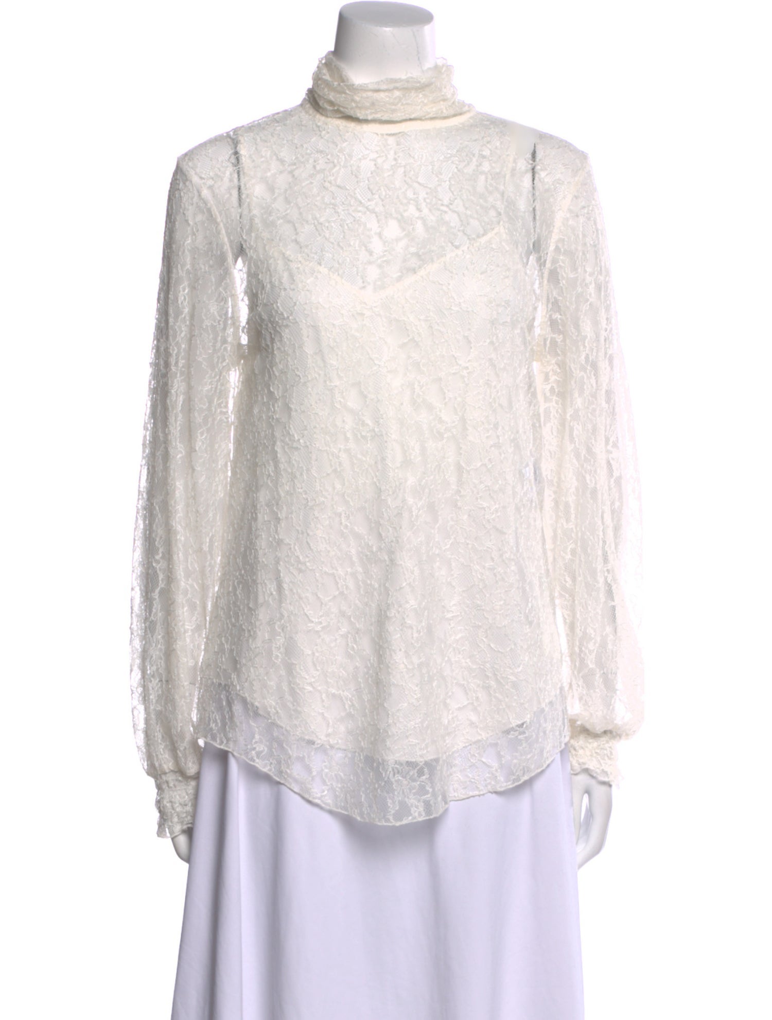 See by Chloé Turtleneck Long Sleeve Blouse