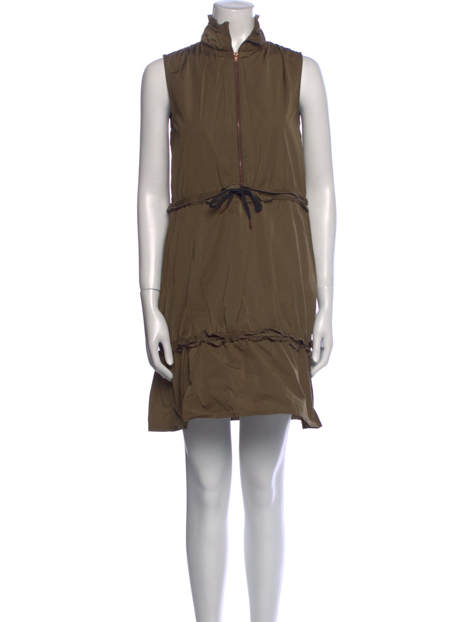 See by Chloé Mock Neck Mini Dress