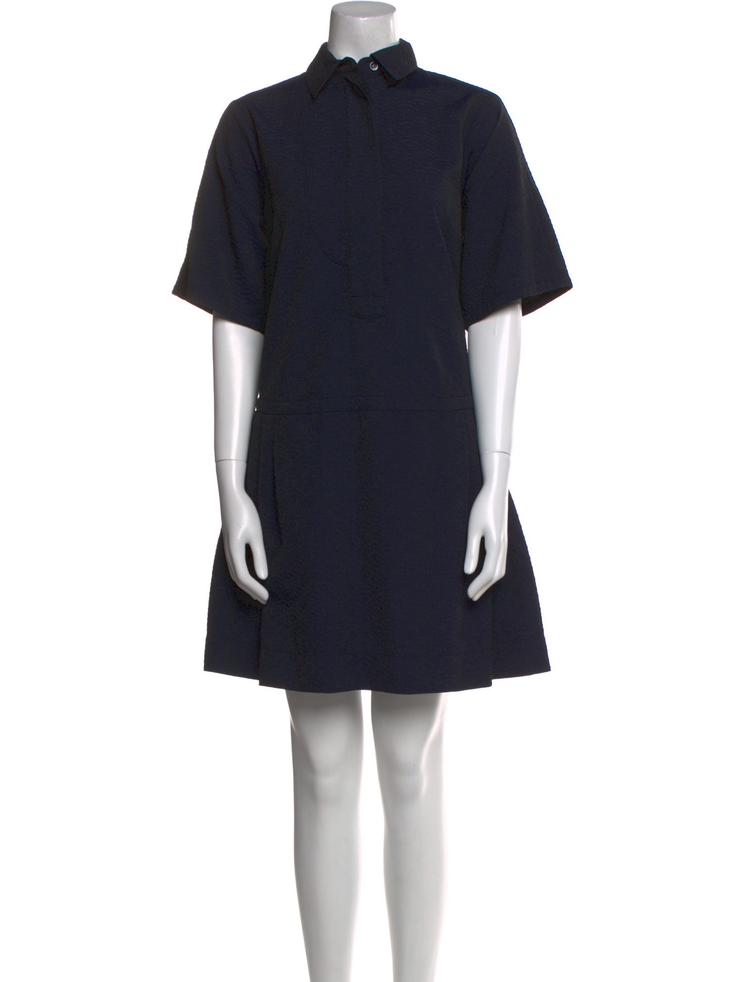 See by Chloé Mock Neck Knee-Length Dress