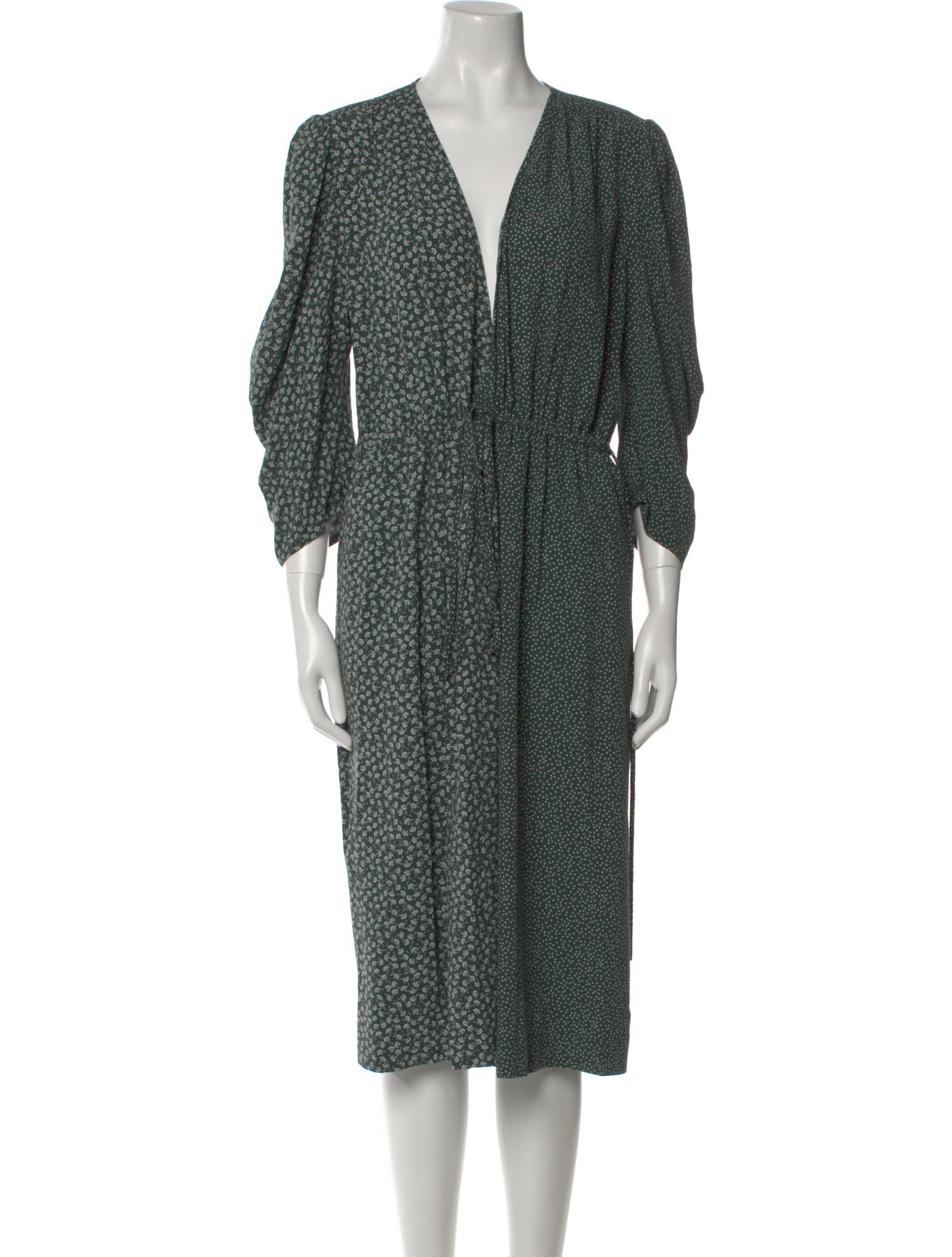 See by Chloé Printed Midi Length Dress