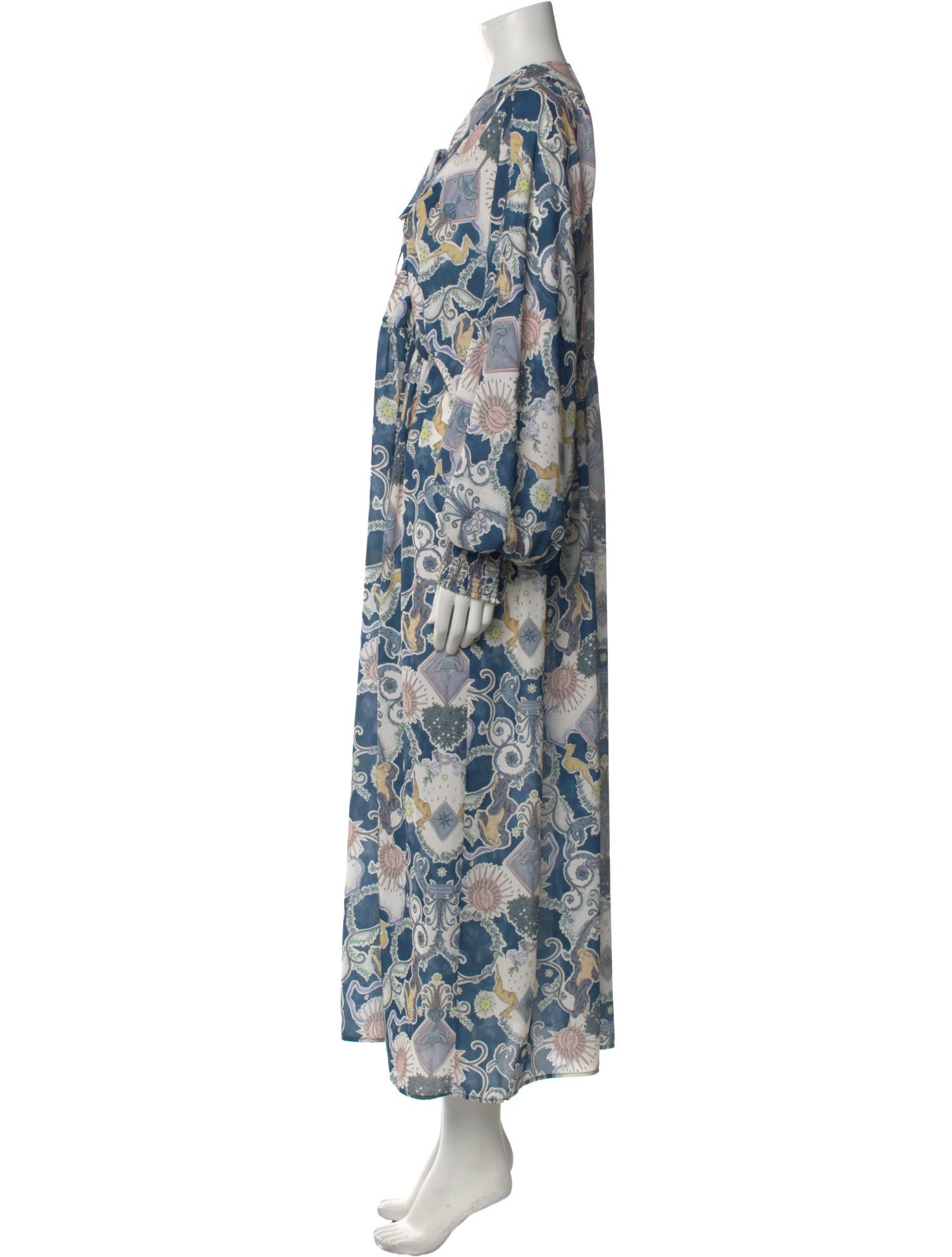 See by Chloé Floral Print Long Dress