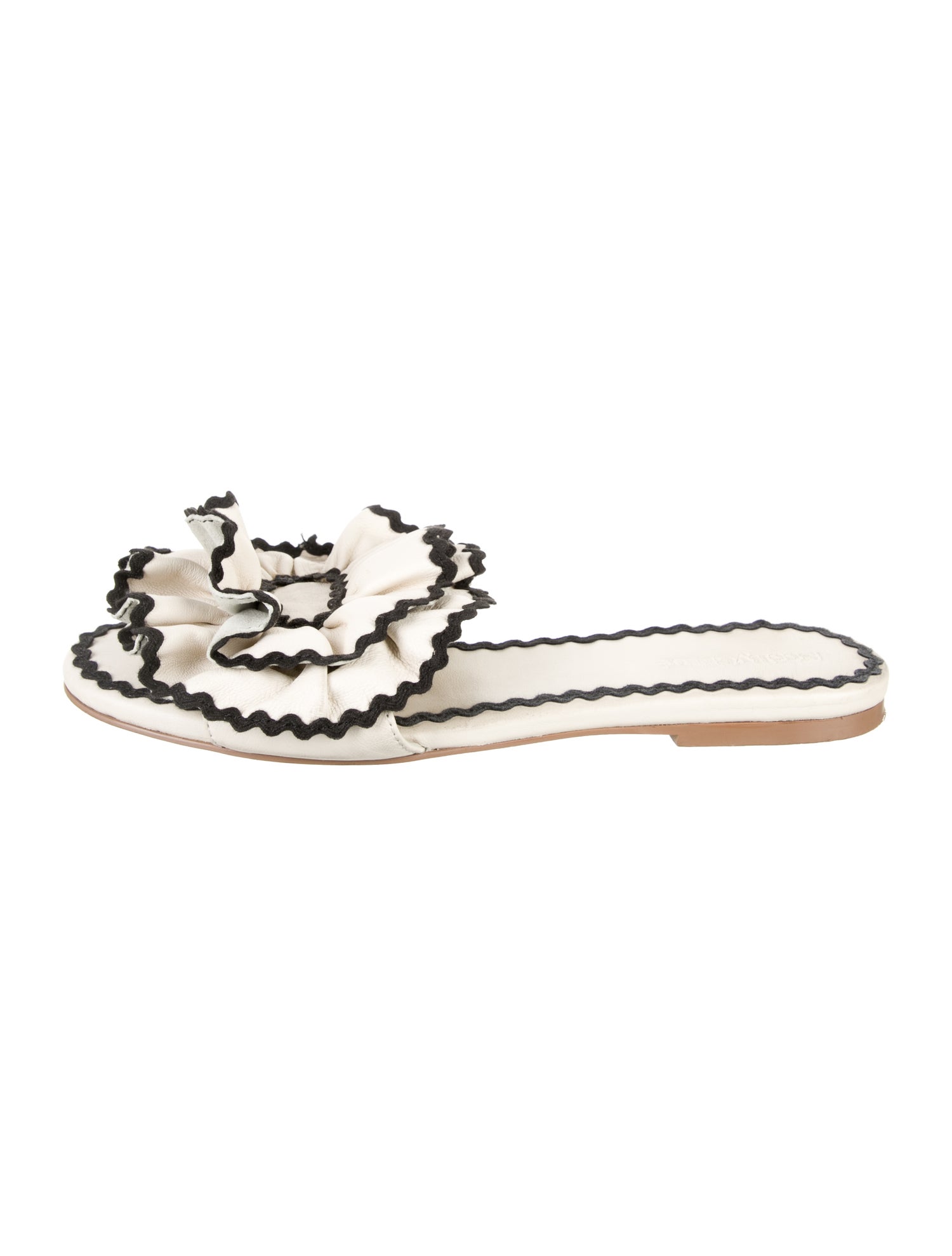 See by Chloé Leather Patterned Slides