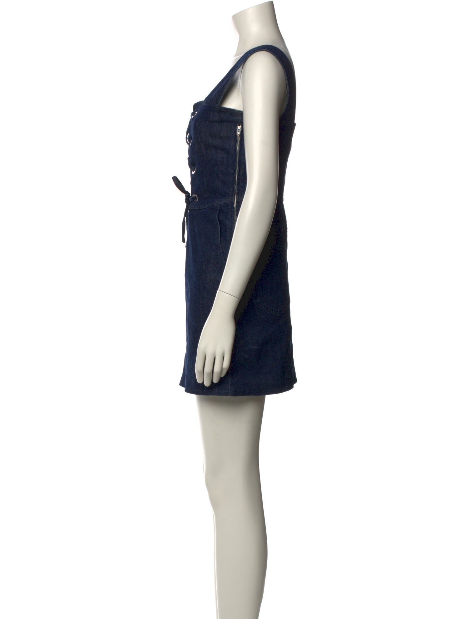 See by Chloé Square Neckline Mini Dress
