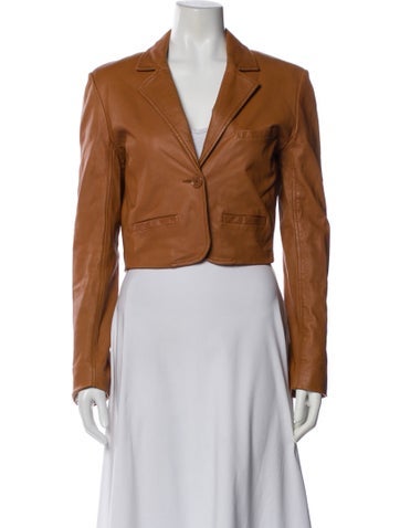 Pre-owned See By Chloé Silk Blazer In Brown