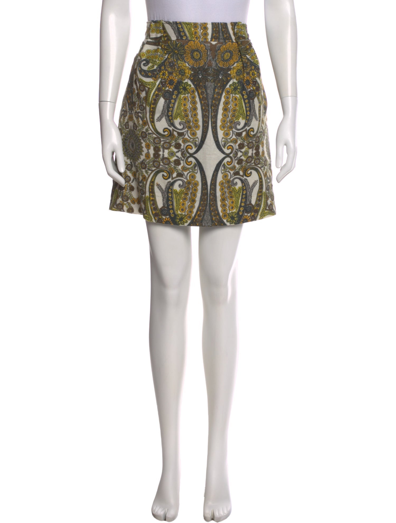 See by Chloé Paisley Print Knee-Length Skirt