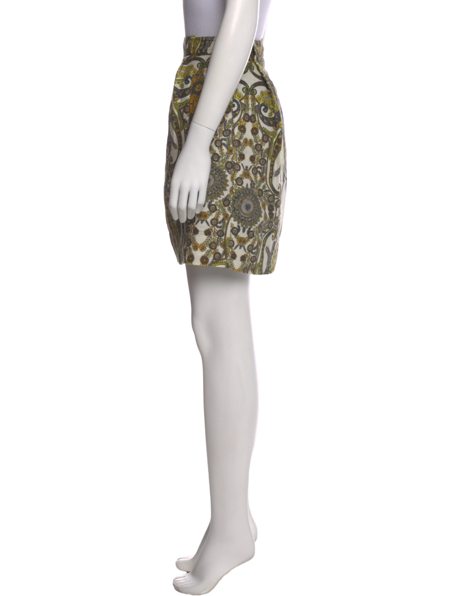 See by Chloé Paisley Print Knee-Length Skirt