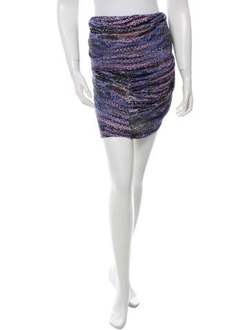 See by Chloé Printed Mini Skirt