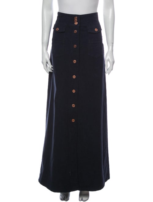 See by Chloé Long Skirt Blue