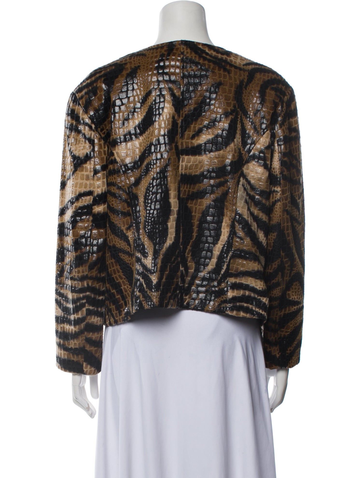 Selene Sport Animal Print Evening Jacket Jackets, Clothing