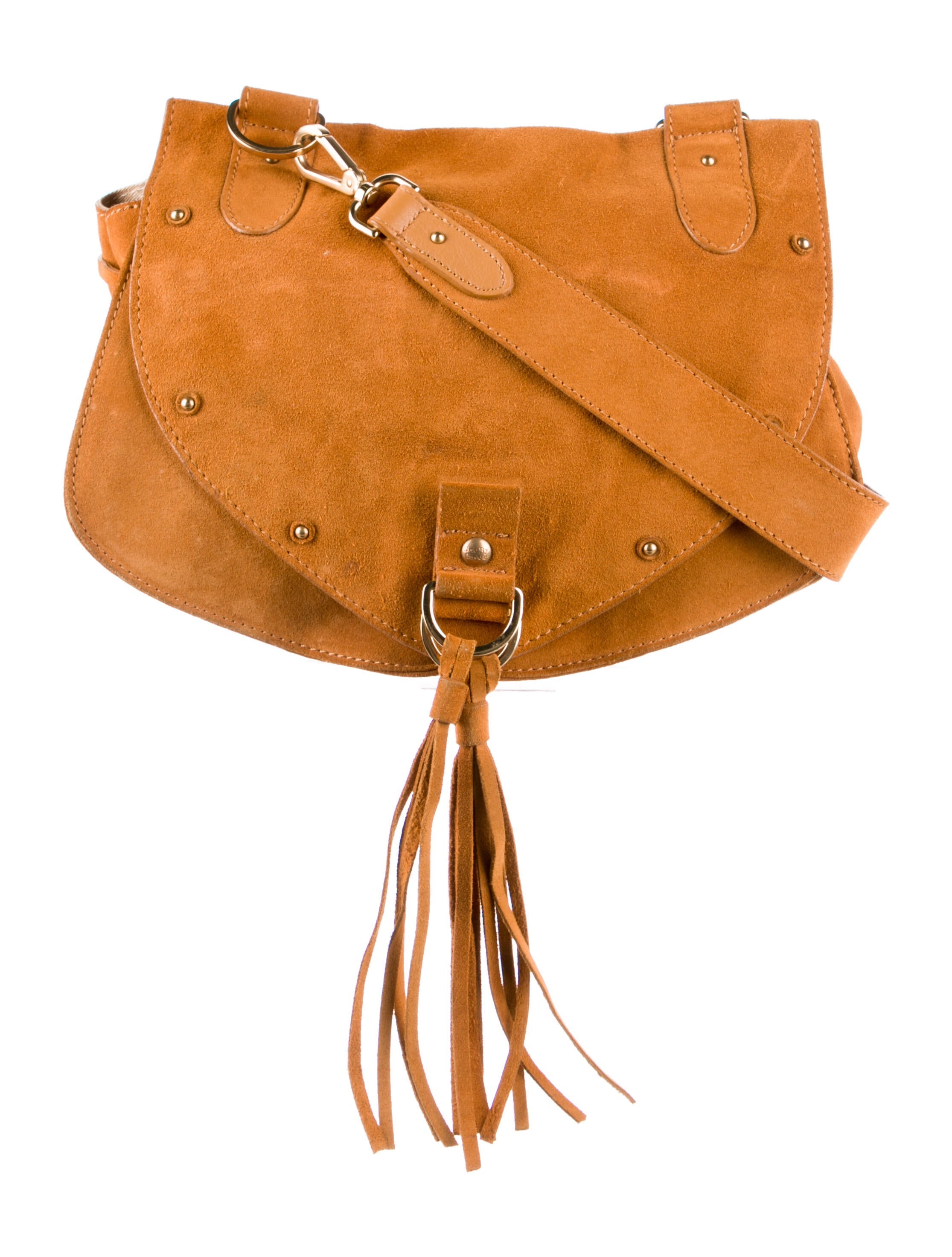 Coach Suede Crossbody Bag Brown Crossbody Bags, Handbags CCH23109