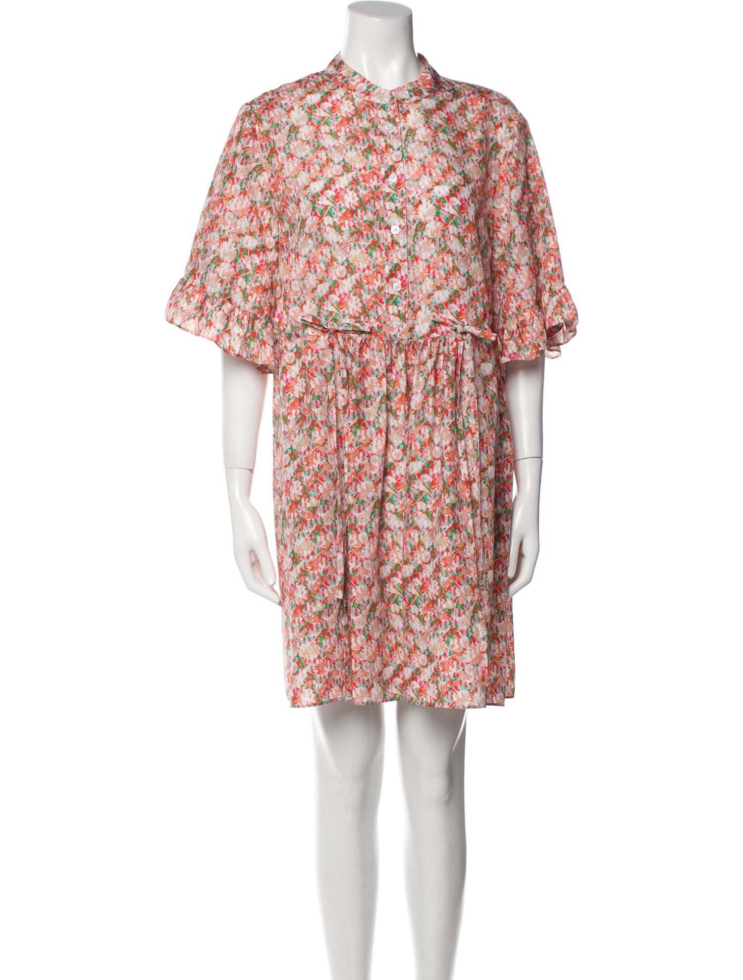 See by Chloé Silk Knee-Length Dress