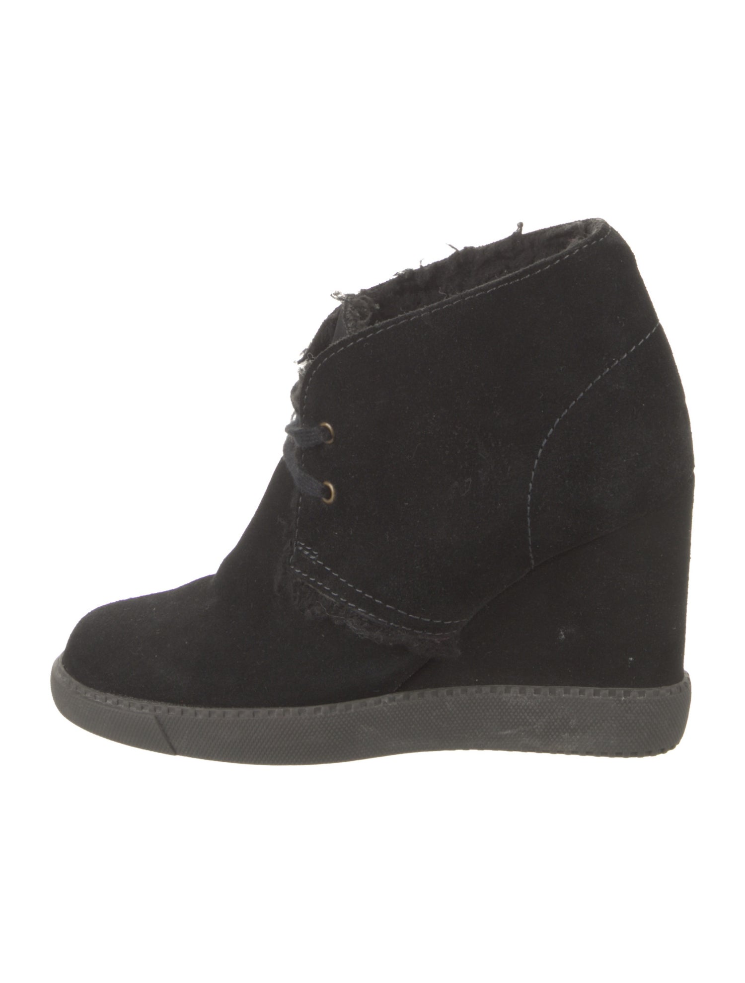 See by Chloé Suede Lace-Up Boots