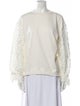 See by Chloé Crew Neck Long Sleeve Sweatshirt