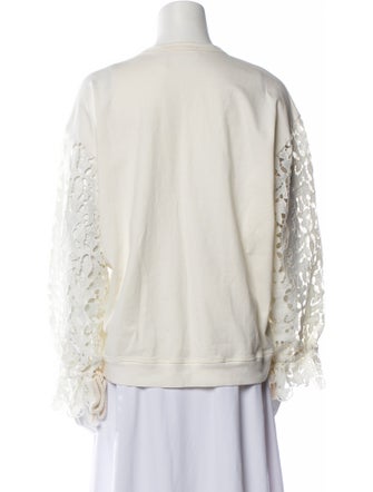 See by Chloé Crew Neck Long Sleeve Sweatshirt