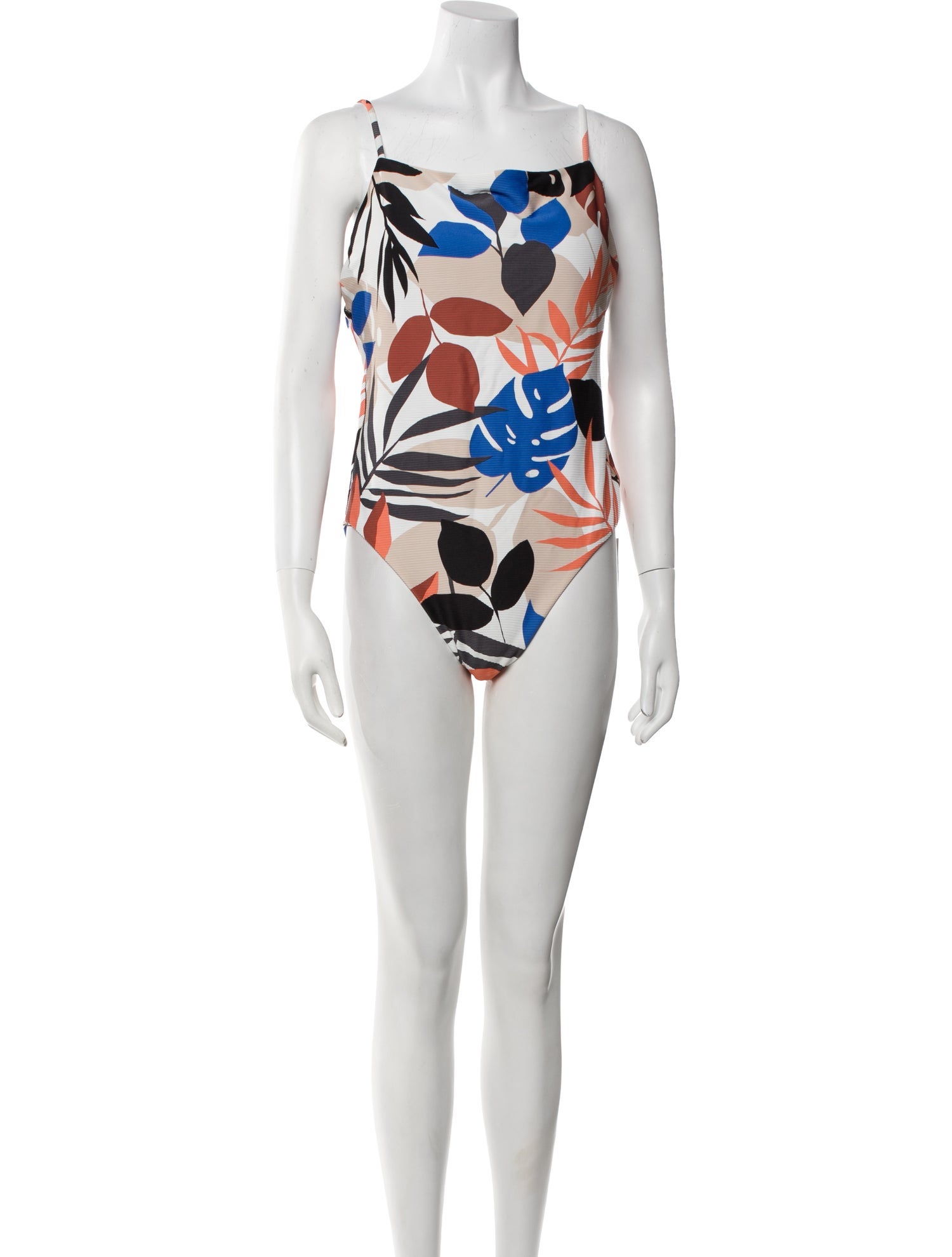 Seafolly Printed Cutout Accent One-Piece