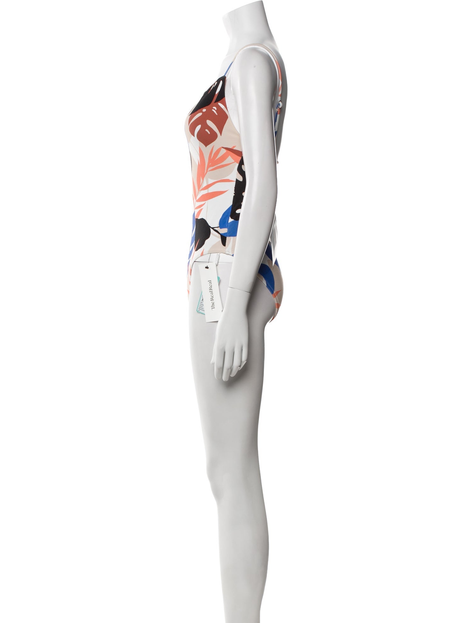 Seafolly Printed Cutout Accent One-Piece